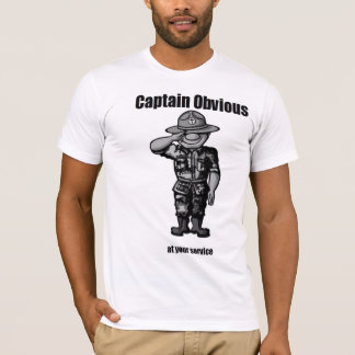 T-shirt Capitaine Obvious