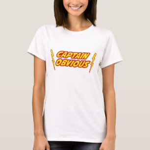 T-shirt Capitaine Obvious Superhero