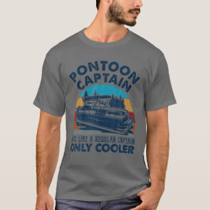 T-shirt Capitaine Ponton Comme Capitaine Régulière Seuleme