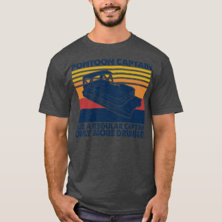 T-shirt Capitaine Ponton Comme Capitaine Régulière Seuleme