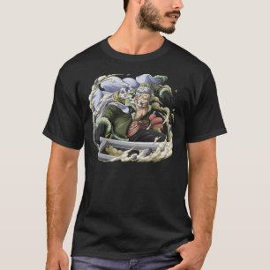 T-shirt Capitaine Smoker Une Pièce Classique 1