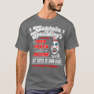 T-shirt Capitaine Spaulding Fried Chicken and Gasoline Tan