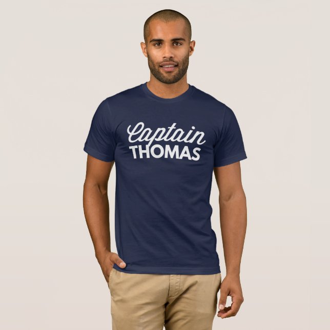 T-shirt Capitaine Thomas (Devant entier)