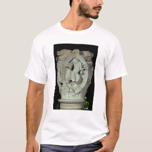 T-shirt Capital dépeignant la quatrième clé du plain-ch