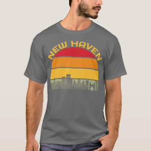 T-shirt Capitale de la pizza New Haven du monde Connecticu