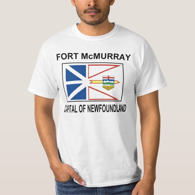 T-shirt CAPITALE de McMURRAY de FORT de TERRE-NEUVE (Devant)