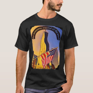 T-shirt Capitale Économique De L'Été Mondial