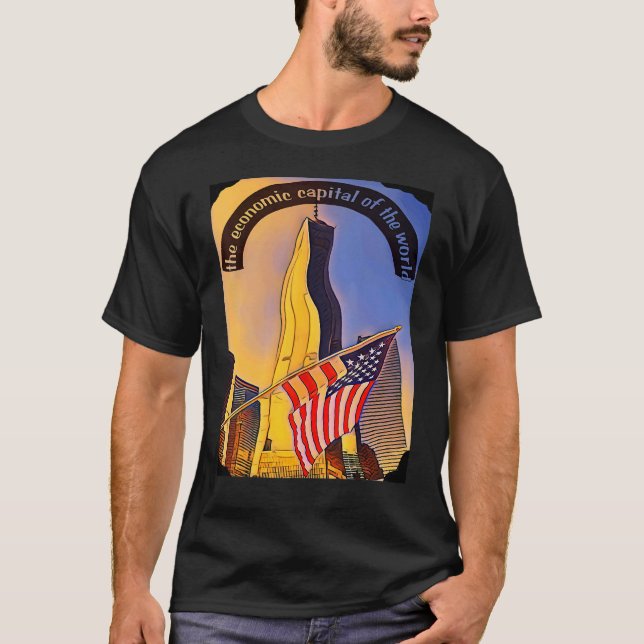 T-shirt Capitale Économique De L'Été Mondial (Devant)