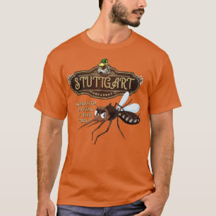 T-shirt Capitale mondiale des moustiques de Stuttgart Arka