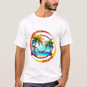 T-shirt Capitola Californie Plage de Santa Cruz, par InesN