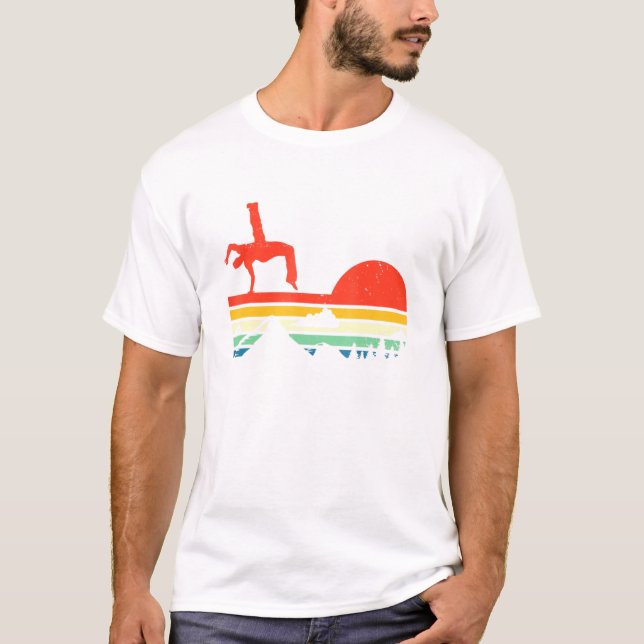 T-shirt Capoeira Brésil Danse Martial Art- Mixed martial a (Devant)