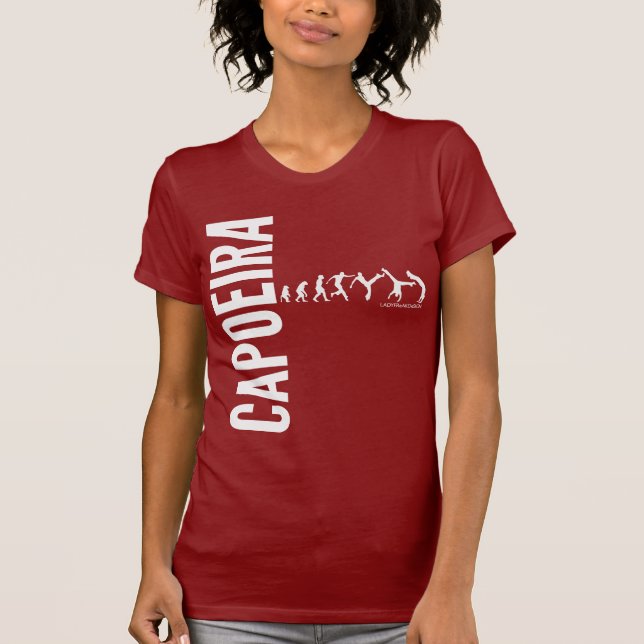 T-shirt Capoeira W rouge (Devant)