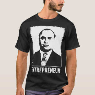 T-shirt Capone Entrepreneur Uncle Al Gangster Homme d'affa