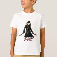 T-shirt Cappuccino Assassino | Humour foncé italie