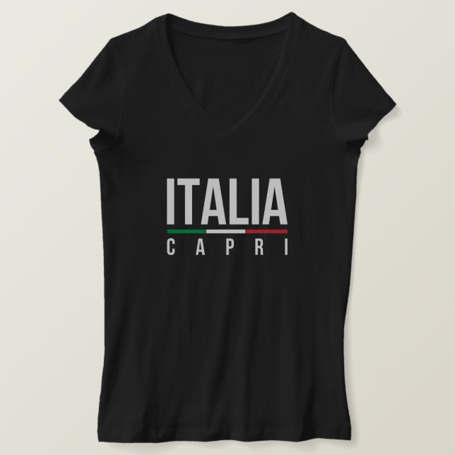 T-shirt Capri Italia (Design devant)