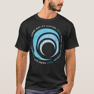 T-shirt Capri Italy Beach Retro Vintage
