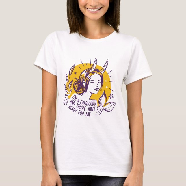 T-shirt Capricorn (Devant)