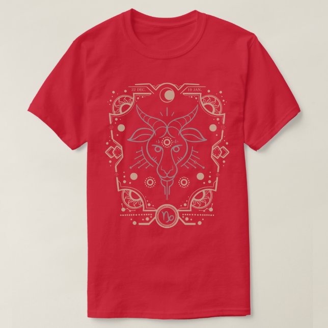 T-shirt Capricorne (Design devant)