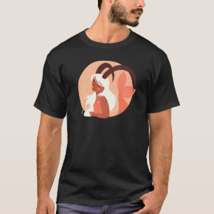 T-shirt Capricorne Femme Zodiac Horoscope Astrologie