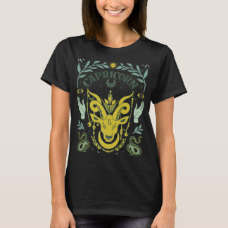T-shirt Capricorne Zodiac Anniversaire Cadeau Horoscope Zo