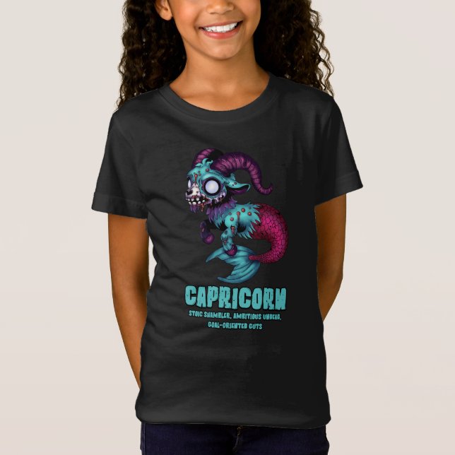 T-Shirt Capricorne Zombie (Devant)