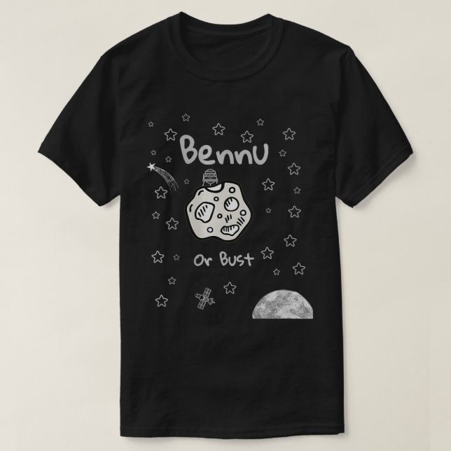 T-shirt Capsule OSIRIS REX Spacecraft Womens Atterrissant  (Design devant)