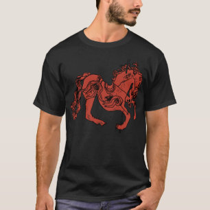 T-shirt Capteur de chevaux dans le seigle