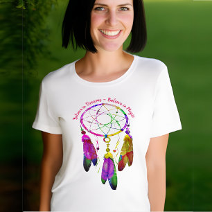 T-shirt Capteur de rêves Croire en Rêves et magie