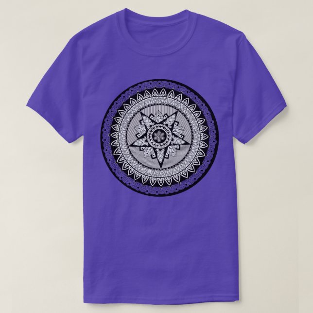 T-shirt Capteurs Shield Mandala (Design devant)