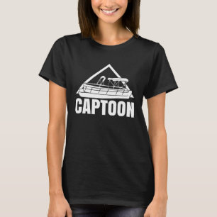 T-shirt Captoon Bateau Ponton Tritoon Capitaine Ponton B