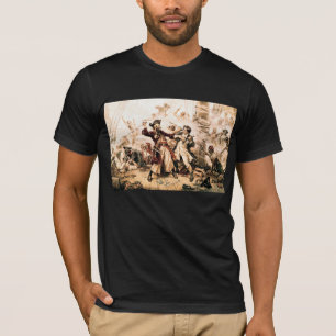 T-shirt Capture, Barbe noire pirate, Revenge de la reine A