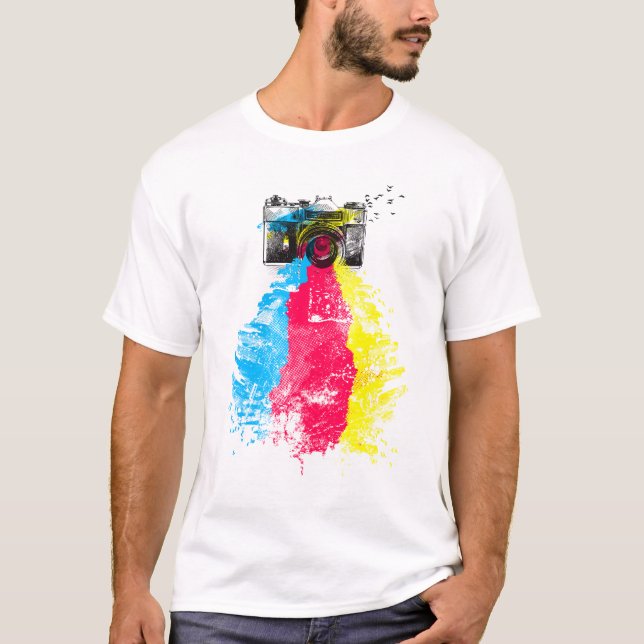 T-shirt Capture the colors (Devant)