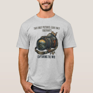 T-shirt Capturer la faune sauvage - Aventure de photograph