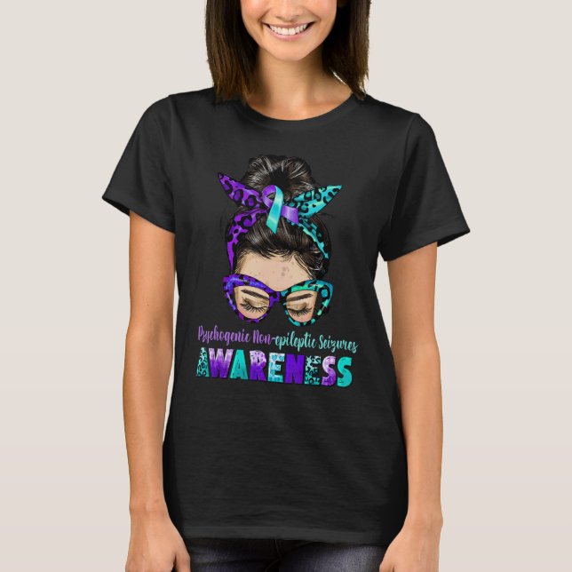 T-shirt Captures non épileptiques psychogéniques PNES Ribb (Devant)