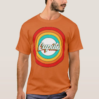 T-shirt Caputo Nom Chemise Cercle Caputo Vintage