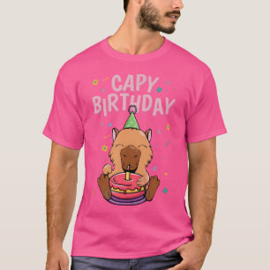 T-shirt Capy Birthday Capybara