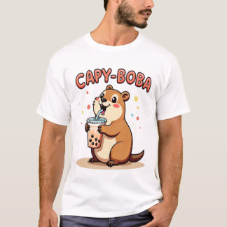 T-shirt Capy Boba - Cute Capybara