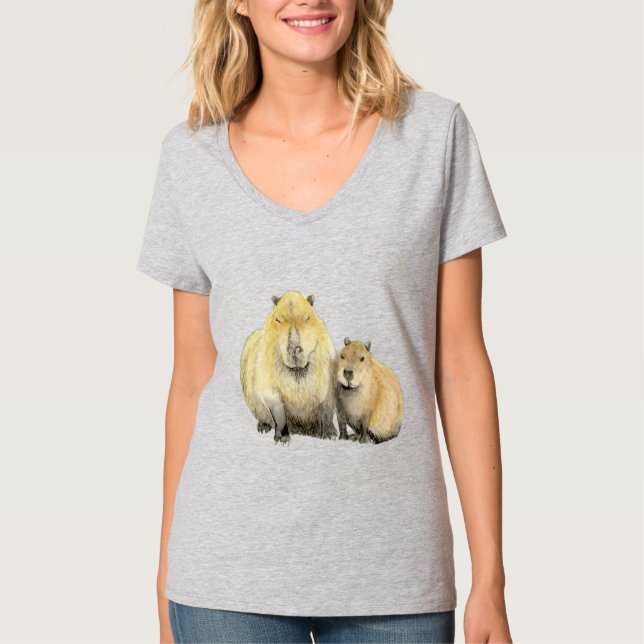 T-shirt Capybara (Devant)