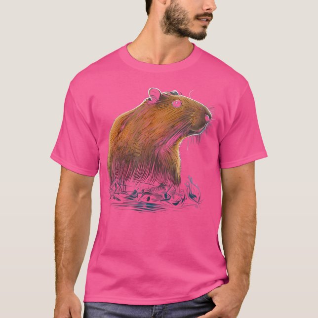 T-shirt Capybara (Devant)