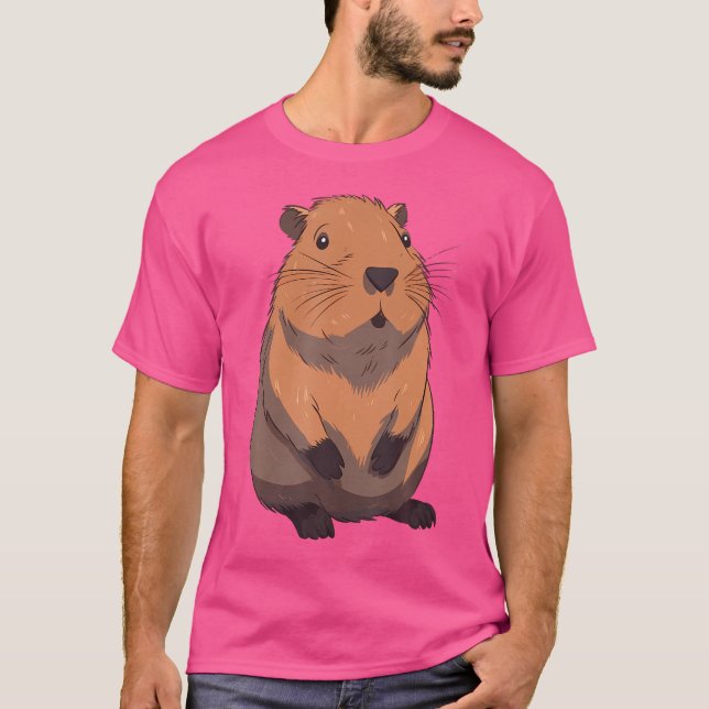 T-shirt Capybara (Devant)