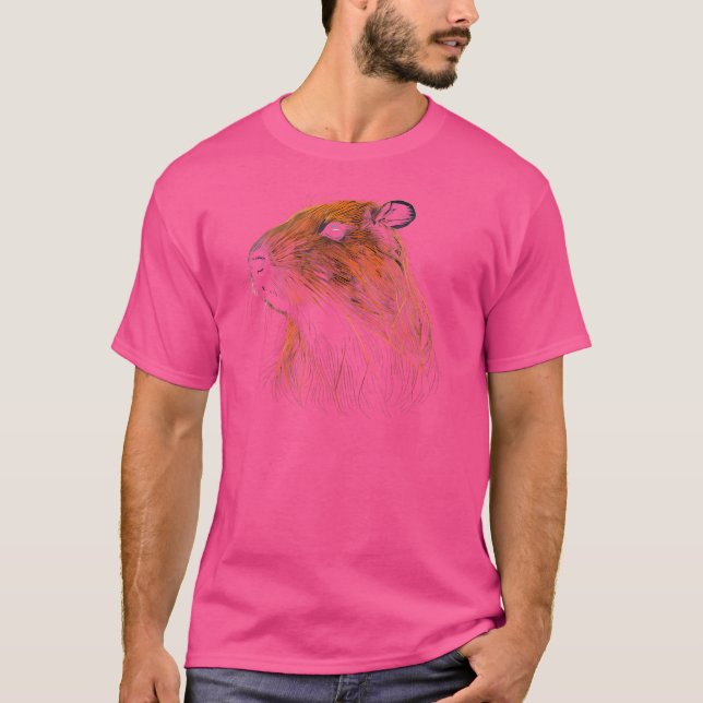 T-shirt Capybara (Devant)