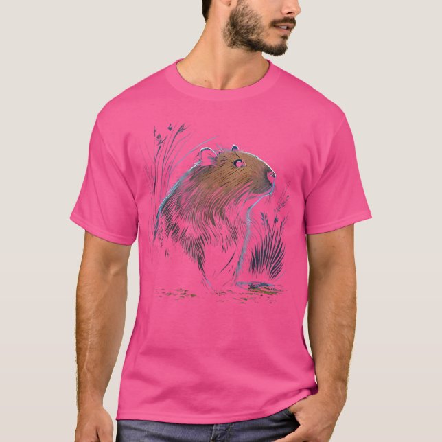 T-shirt Capybara (Devant)