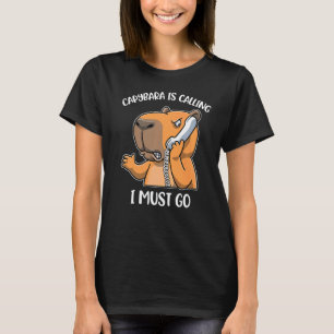 T-shirt Capybara Appelle