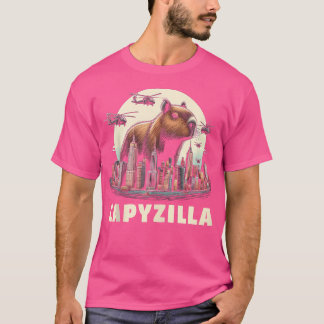 T-shirt Capybara Capyzilla Funny Jote Capybara