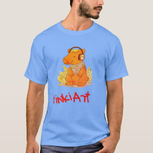 T-shirt Capybara – Concept de Créature Décontractée et Gen