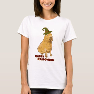 T-shirt Capybara drôle - Rongeur d'Halloween