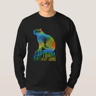 T-shirt capybara est mon animal d'esprit unique capybara