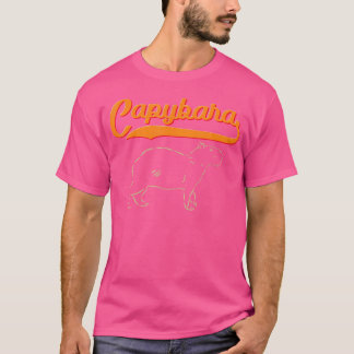 T-shirt Capybara Est Pour Les Fans Qui Aiment Les Capybara