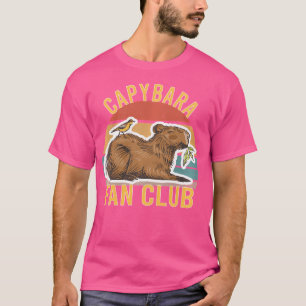 T-shirt Capybara Fan Club Capybara Fans pour animaux de co