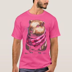 T-shirt Capybara Funny Capybara Rodent Grass-Mater Capybar